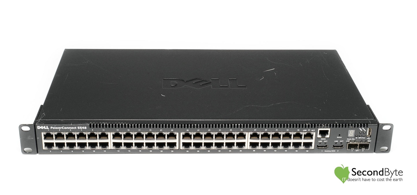 Dell PowerConnect 5548 48 Gigabit Ports 2x 10GbE SFP+ Layer 2 Ethernet Switch