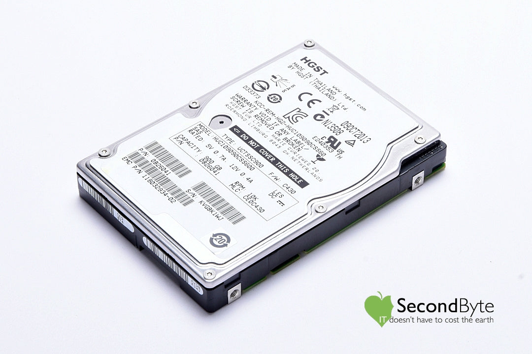 HGST 900GB 2.5" 10K SAS HUC109090CSS600 0B26041 for HP G7 G8 G9