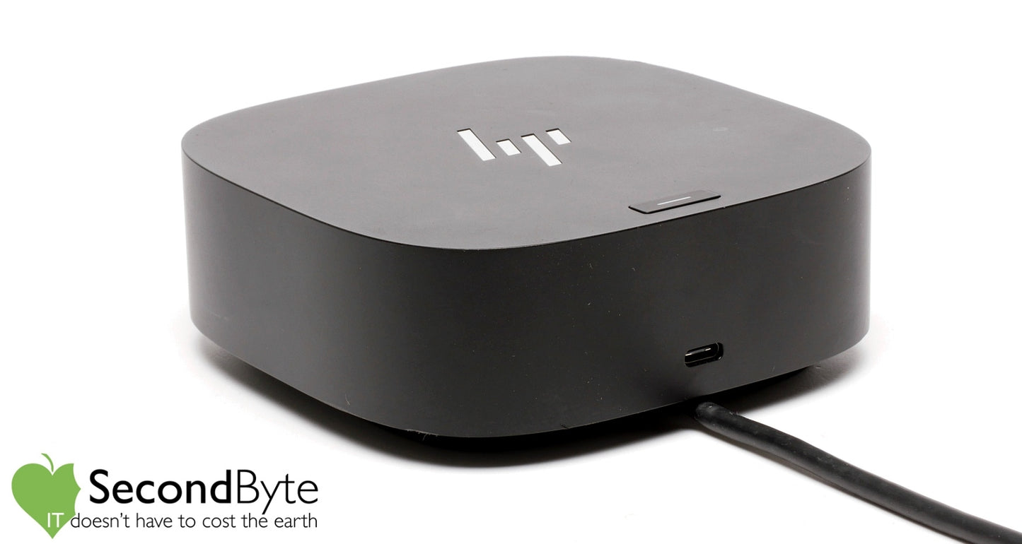 HP USB-C Dock G5 HSN-IX02 USB-C Universal Docking Station + HP 120W PSU & Cable