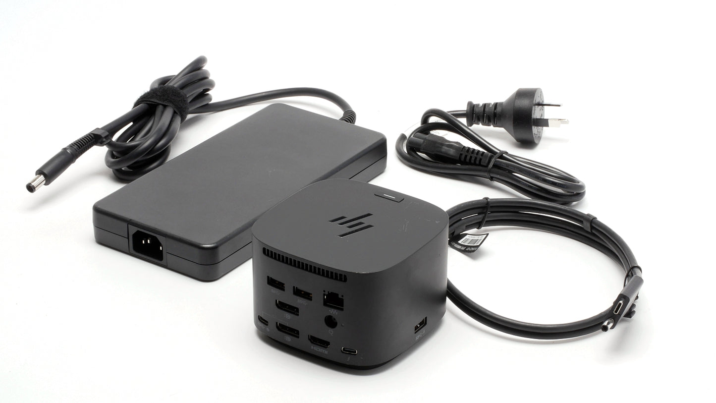 HP Thunderbolt Dock 230W G2 USB-C DP VGA Combo Cable 230W power adapter HSN IX01