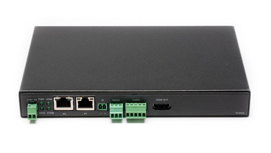 AMX NMX-DEC-N1222A Minimal Proprietary Compression Video Over IP Decoder POE