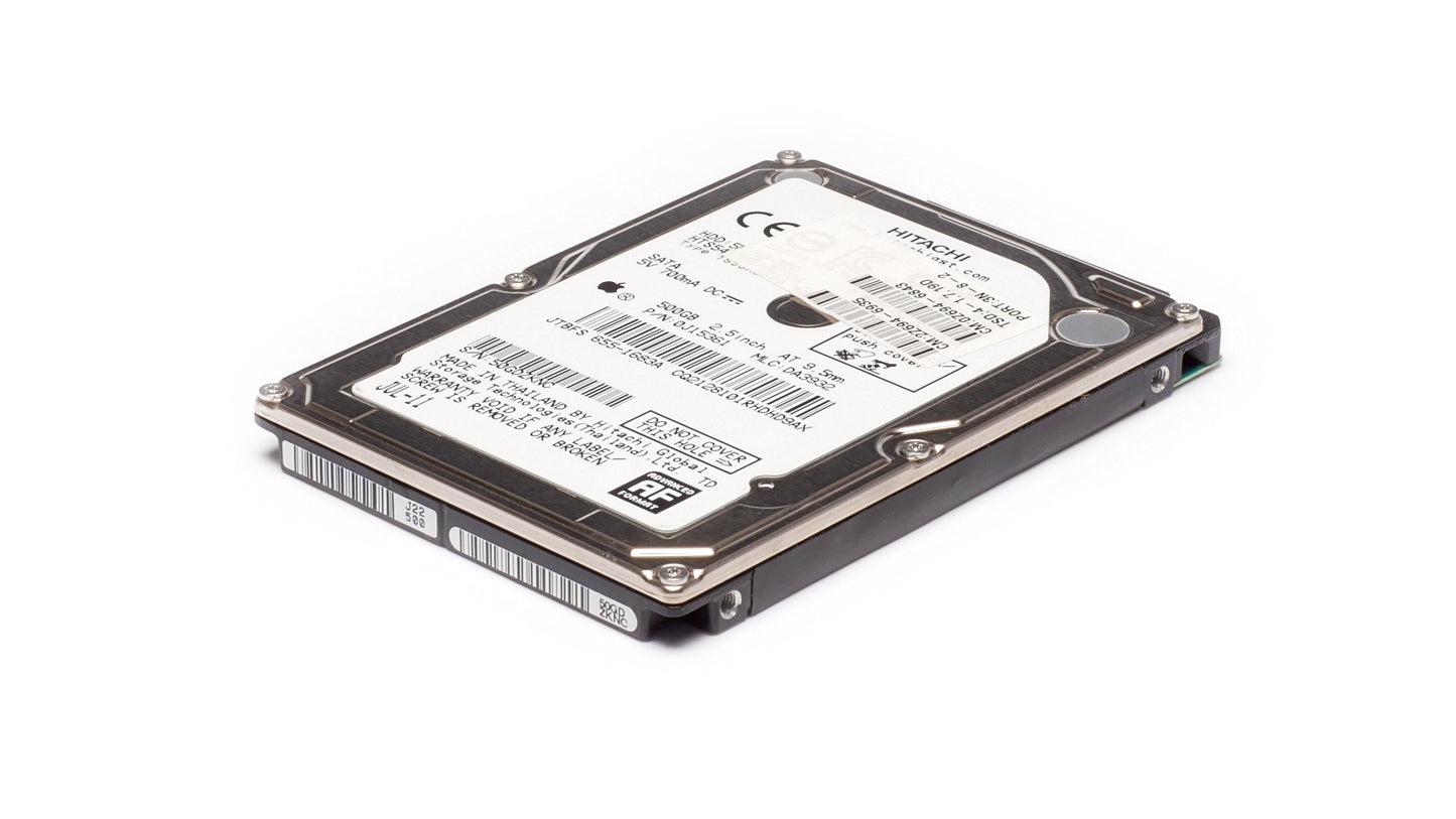 Hitachi 500GB 2.5" SATA HDD 0J15361 Apple 655-1683A