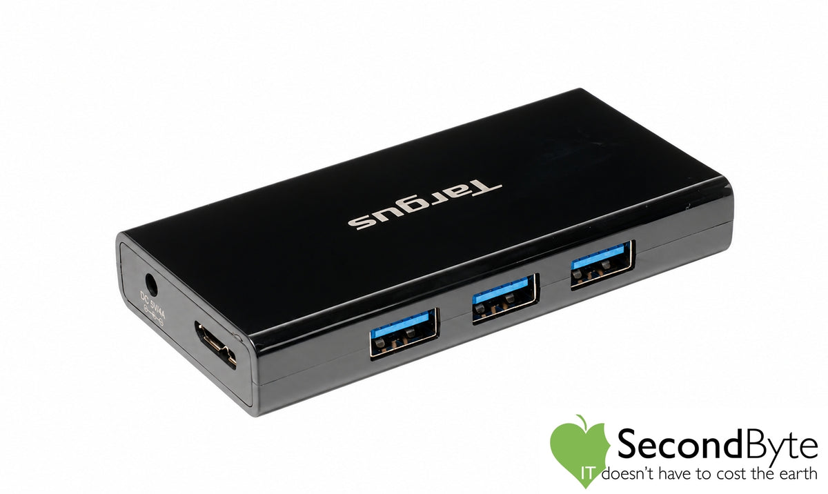 Brand New Targus ACH225AU USB 3.0 7-Port Powered Hub Fast Charging AC Adapter