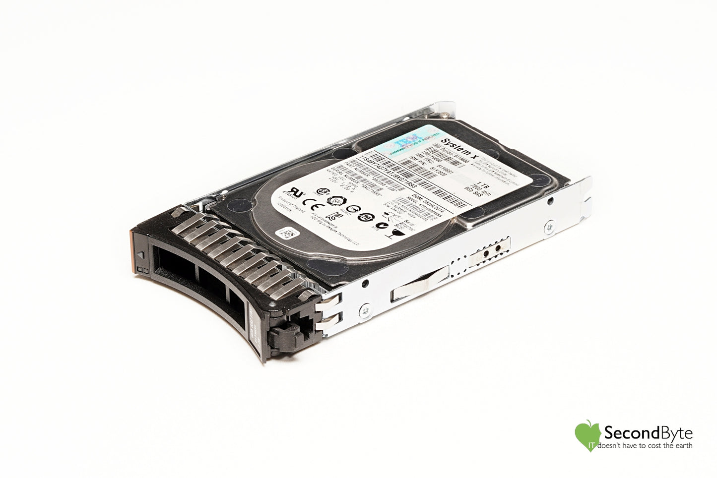 IBM  1TB 7.2K 2.5" SAS HDD W/CADDY 9RZ268-039 81Y9691