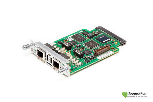 CISCO VWIC2-2MFT-T1/E1 2 PORT T1/e1 MULTIFLEX TRUNK VOICE / WAN INTERFACE CARD