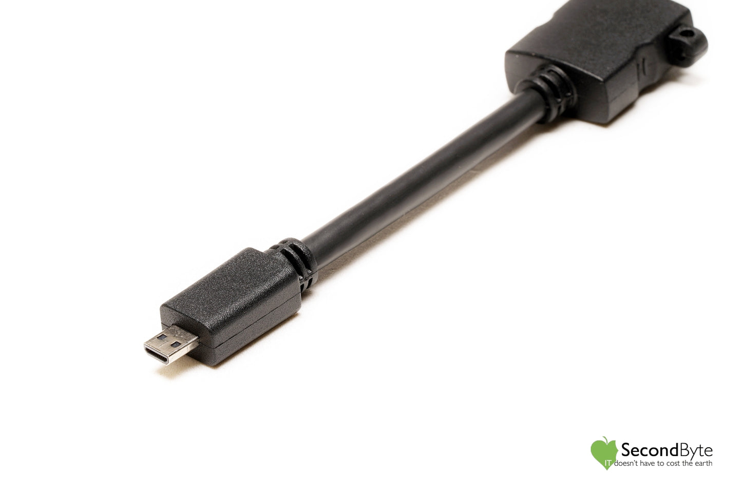 Liberty Micro HDMI Male to HDMI Female 12cm Flexible Adapter Cable AR-MDHM-HDF