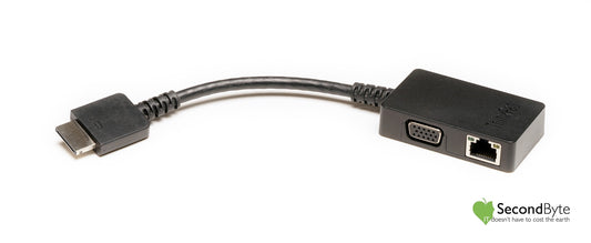 Lenovo ThinkPad OneLink+ VGA RJ45 Ethernet Network Adapter 03X7014 PTN3393