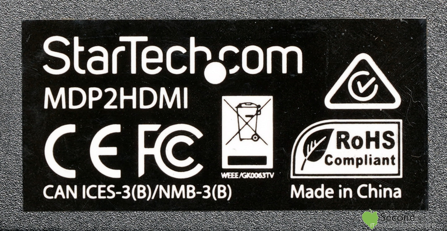 StarTech  Mini Display Port to HDMI Adapter MDP2HDMI