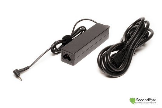 Genuine Fujitsu 65W 19V 3.42A AC POWER ADAPTER BLACK TIP  FPCAC163I ADP-65MD