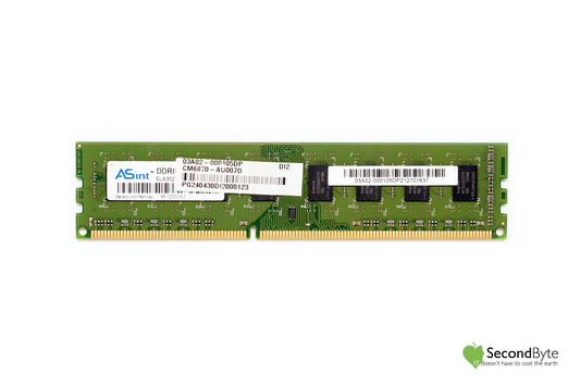 ASint 4GB DDR3-1600 PC3-12800 Desktop Ram SLA302G08-GGNHC
