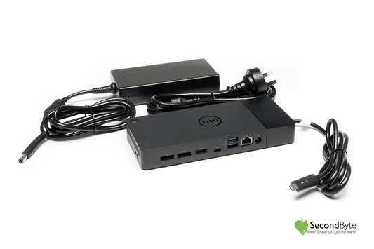 Genuine Dell USB-C Pro Docking Station K20A WD19S HDMI DP inc Power Adapter