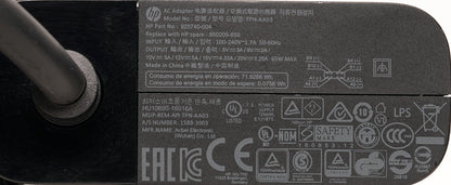 Genuine HP 65W USB-C AC Adapter TPN-AA03 L30757-004 925740-004
