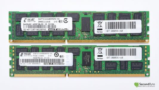 NetAPP X3205-R6 16GB (2 X 8GB) DIMM V6280 SA620 FAS6280 Memory 107-00096+A0