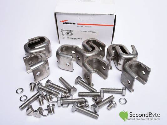 Commscope Stainless Steel Angle Adapter Kit M10 Tapped Hole Pk 10 31768A-M