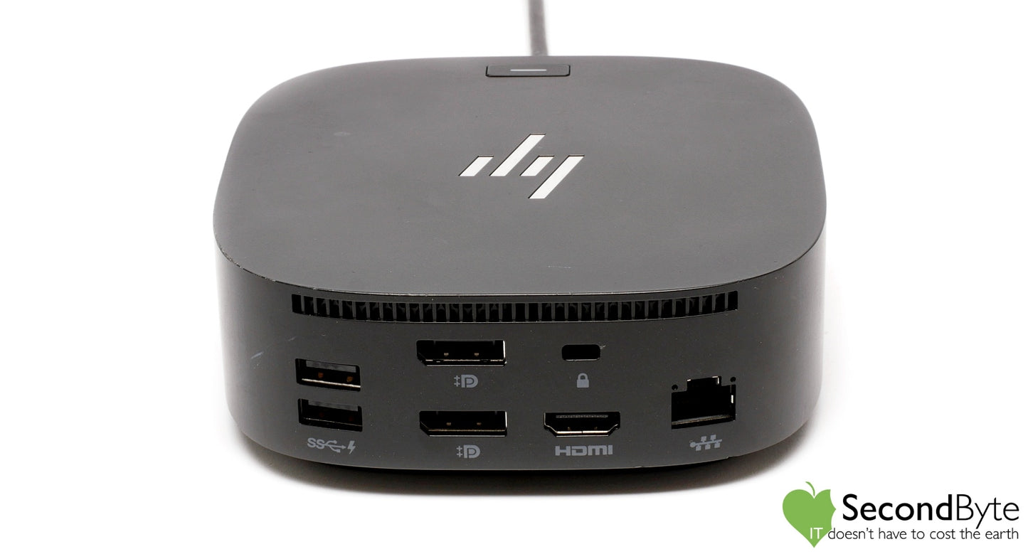HP USB-C Dock G5 HSN-IX02 USB-C Universal Docking Station + HP 120W PSU & Cable