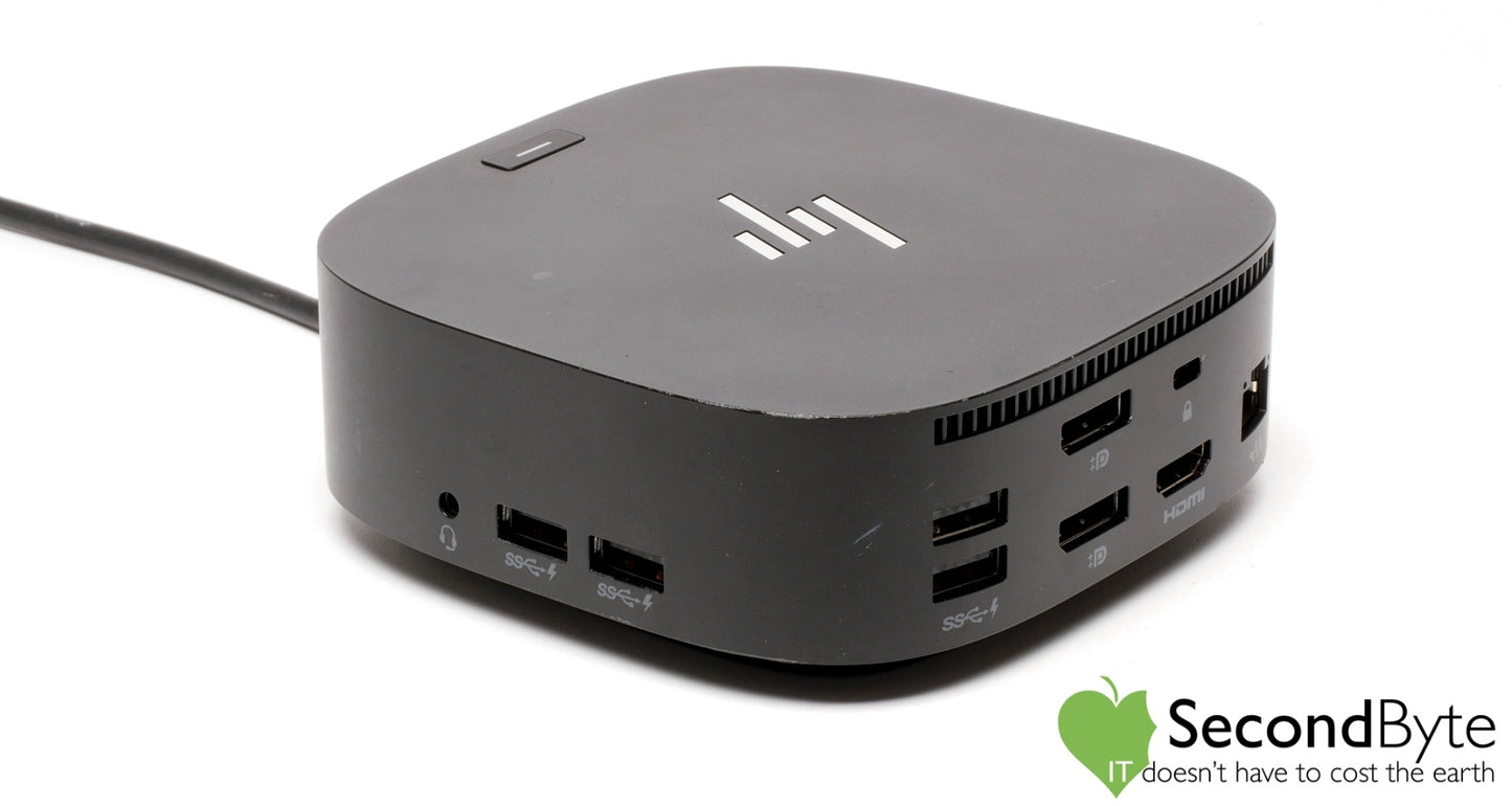 HP USB-C Dock G5 HSN-IX02 USB-C Universal Docking Station + HP 120W PSU & Cable