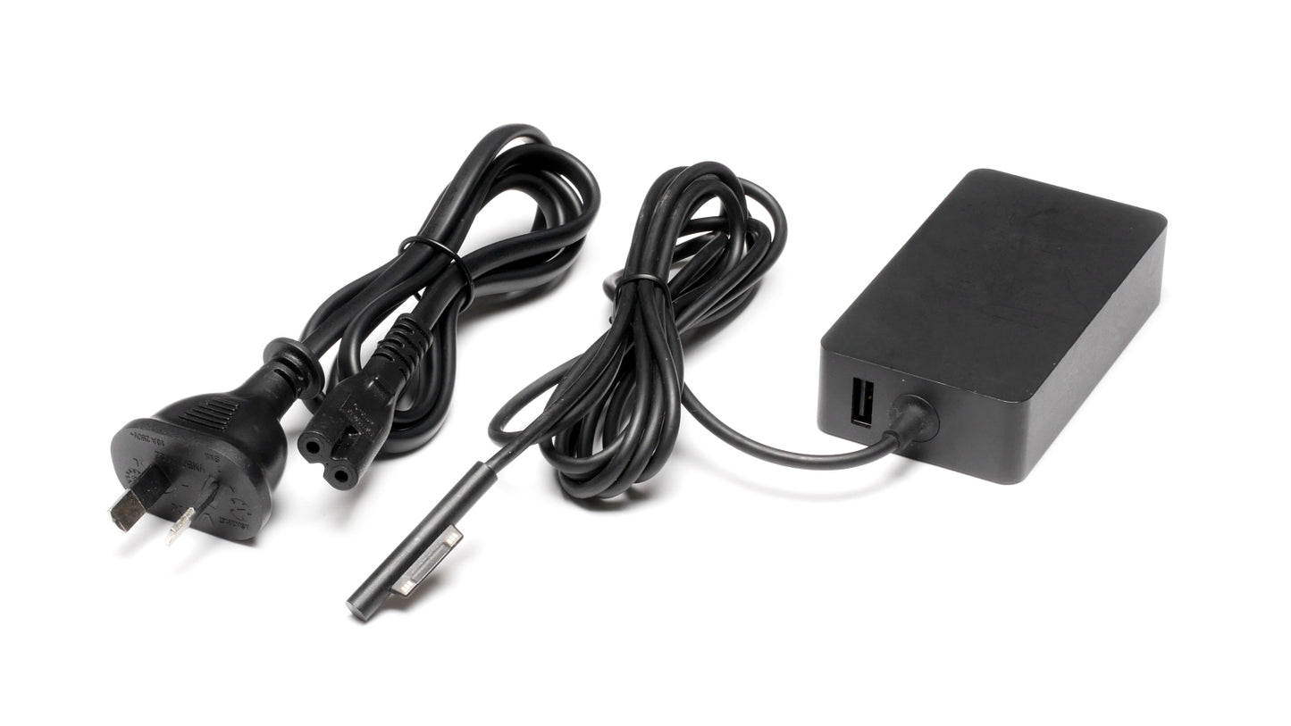 Genuine Microsoft Surface Pro Model 1800 Charger AC Adapter includes power cable