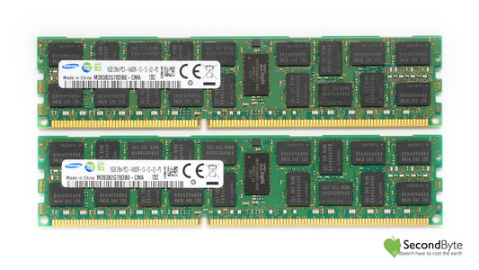 Samsung 32GB (2x 16GB) PC3-14900R REG ECC Server Ram M393B2G70DB0