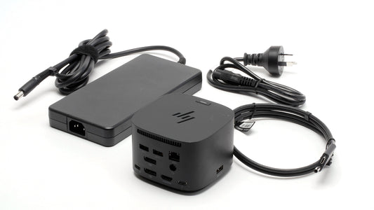HP Thunderbolt Dock 230W G2 USB-C DP VGA Combo Cable 230W power adapter HSN IX01