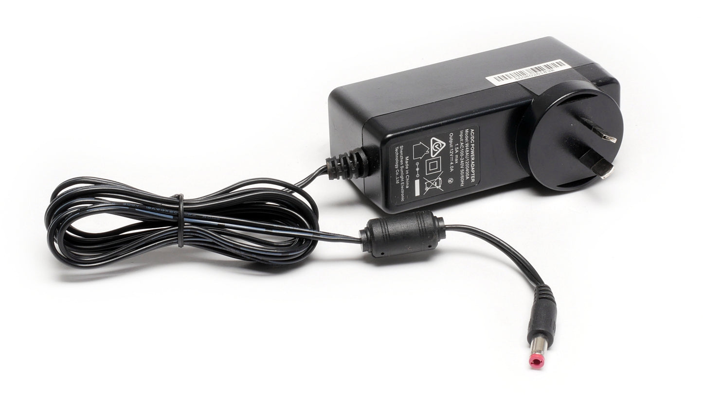 Power Supply 12V 4A Model W48AU1200400A Fetch Box