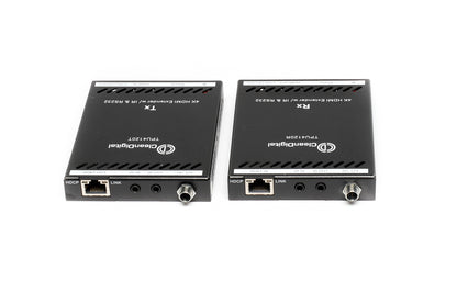 CleanDigital TPU4120 4K HDMI Extender w/IR & RS232 Transmitter & Receiver Kit