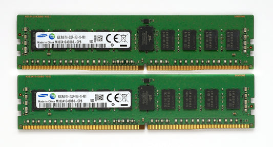 Samsung 16GB (2x 8GB) DDR4 PC4-2133P REG ECC Server Memory M393A1G43DB0-CPB
