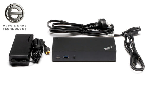 Lenovo ThinkPad DK1633 USB-C Docking Station Type 40A9 w/ 90W Lenovo AC Adapter