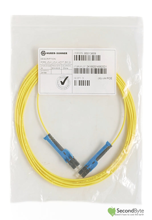 Huber-Suhner PCRS_LCUX_A221T_05.0_S 5M Fibre Optic Cable 85013609
