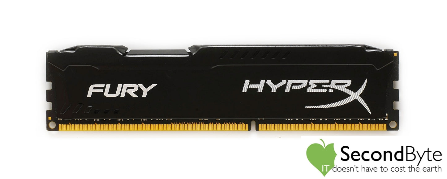 HyperX Fury 8GB DDR3 1866MHz PC3-14900 Gaming RAM HX318C10FBK2/16