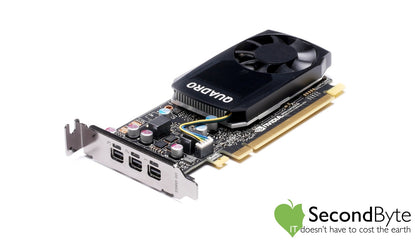 Genuine Nvidia Quadro P400 2GB GDDR5 PCIe x16 Mini DP Low Profile Graphics Card